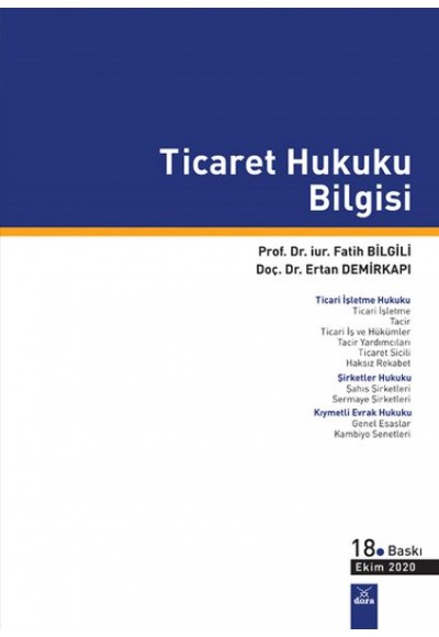 Ticaret Hukuku Bilgisi