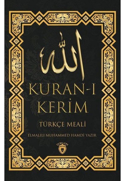 Kur'an-ı Kerim - Türkçe Meali