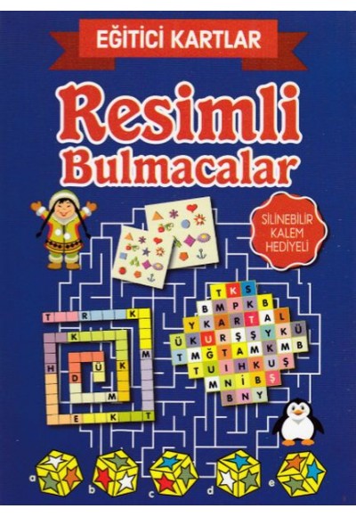 Eğitici Kartlar Resimli Bulmacalar