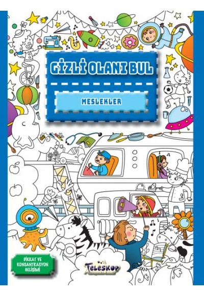 Meslekler - Gizli Olanı Bul