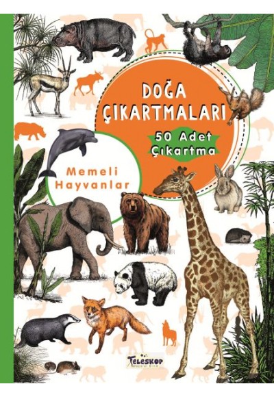 Memeli Hayvanlar - Doğa Çıkartmaları
