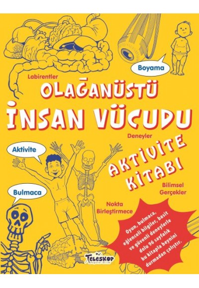 Olağanüstü İnsan Vücudu Aktivite Kitabı