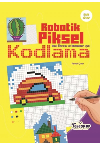 Robotik Piksel Kodlama Sarı Kitap