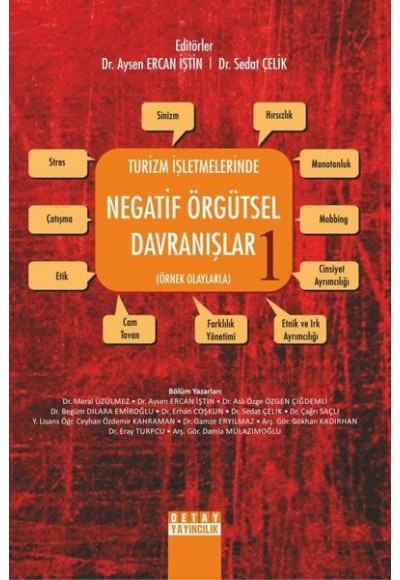 Turizm İşletmelerinde Negatif Örgütsel Davranışlar 1