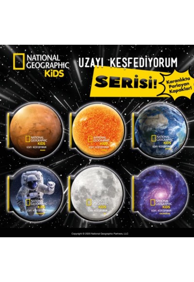National Geographic Kids - Uzayı Keşfediyorum Mini Set - 6 Kitap Takım