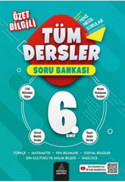 6. Sınıf Tüm Dersler Soru Bankası