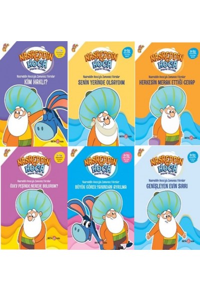 Nasreddin Hoca'yla Zamansız Fıkralar Serisi (6 Kitap Takım)
