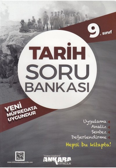 Ankara 9. Sınıf Tarih Soru Bankası