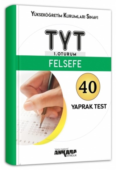 Ankara TYT 1. Oturum Felsefe Yaprak Test