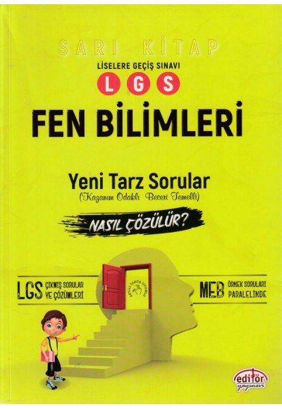 Editör LGS Fen Bilimleri Yeni Tarz Sorular (Yeni)