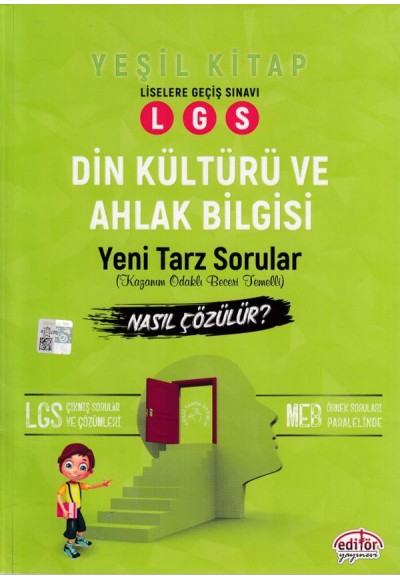 Data Yeşil Kitap LGS Din Külltürü ve Ahlak Bilgisi Yeni Tarz Sorular (Yeni)