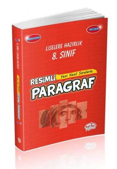 Editör 8. Sınıf Resimli Yeni Nesil Sorularla Paragraf Premier Baskı