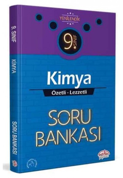 Editör 9. Sınıf Kimya Özetli Lezzetli Soru Bankası