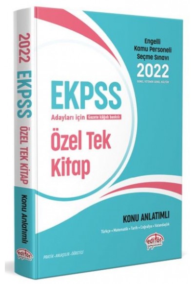Data 2022 EKPSS Tek Kitap Konu Anlatımlı
