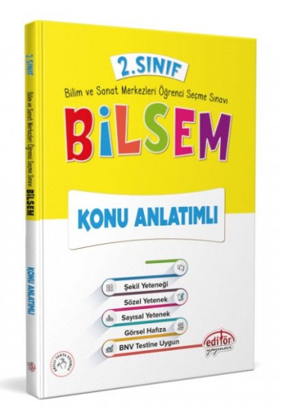 Editör 2. Sınıf Bilsem Konu Anlatım