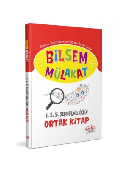 Editör Bilsem Mülakat 1-2-3.  Sınıf İçin Ortak Kitap