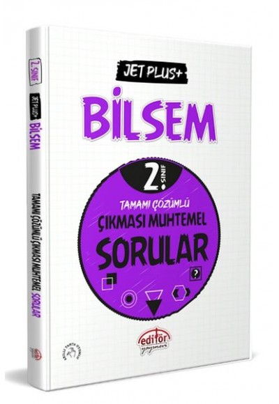Editör 2.Sınıf Bilsem Jet Plus+ Tamamı Çözümlü Çıkması Muhtemel Sorular