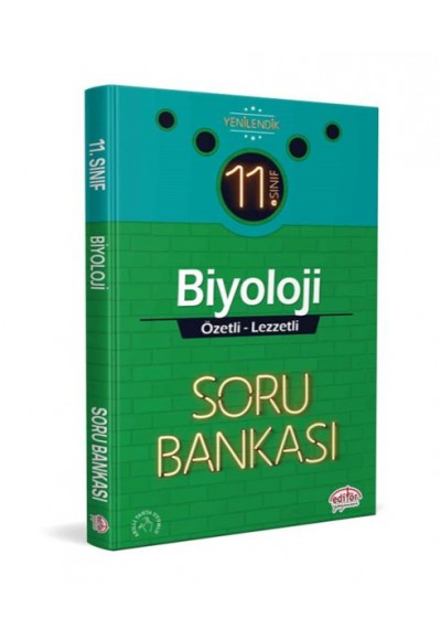 Editör 11. Sınıf Biyoloji Özetli Lezzetli Soru Bankası (YENİ)