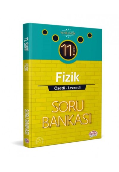 Editör 11. Sınıf Fizik Özetli Lezzetli Soru Bankası (YENİ)