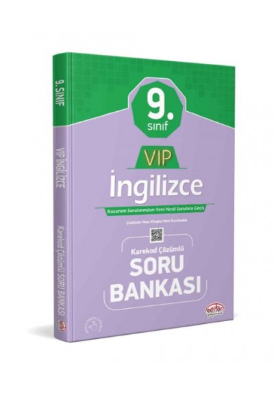 Editör 9. Sınıf İngilizce Çözümlü Soru Bankası