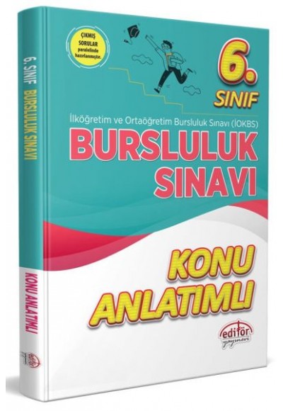 Editör 6.Sınıf İokbs Bursluluk Sınavı Konu Anlatımlı