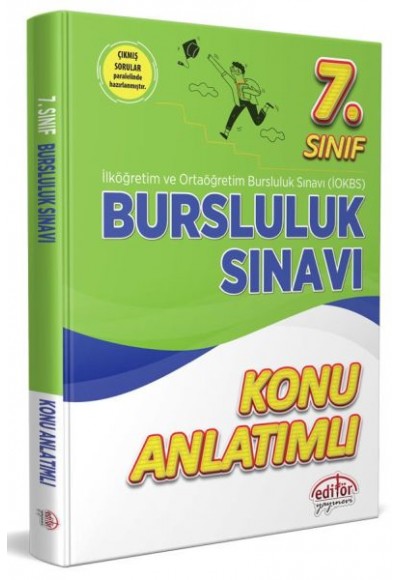 Editör 7.Sınıf İokbs Bursluluk Sınavı Konu Anlatımlı