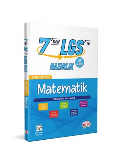 Editör 7’den Lgs’ye Hazırlık Matematik