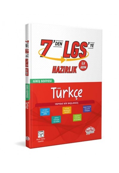 Editör 7’den Lgs’ye Hazırlık Türkçe