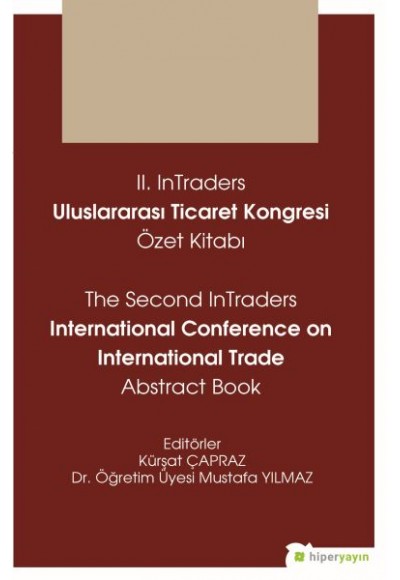 II. InTraders Uluslararası Ticaret Kongresi - Özet Kitabı