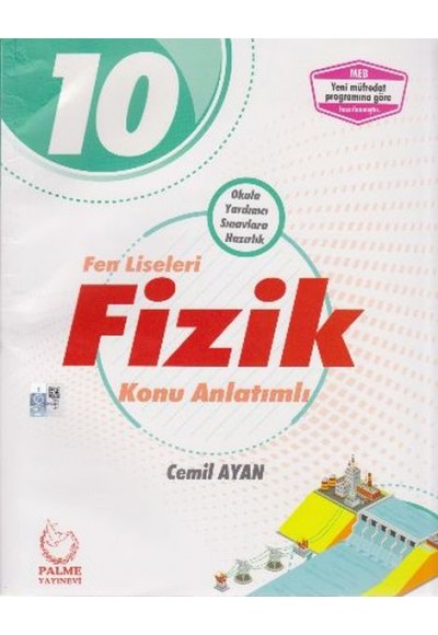 Palme 10. Sınıf Fen Liseleri Fizik Konu Anlatımlı (Yeni)