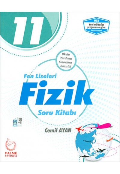 Palme 11.Sınıf Fen Liseleri Fizik Soru Kitabı (Yeni)