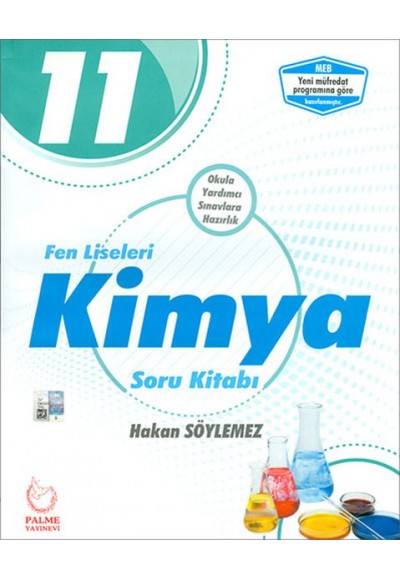 Palme 11.Sınıf Fen Liseleri Kimya Soru Kitabı (Yeni)