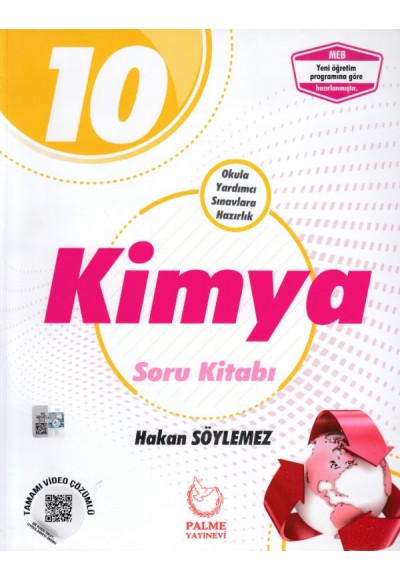 Palme 10.Sınıf Kimya Soru Kitabı (Yeni)