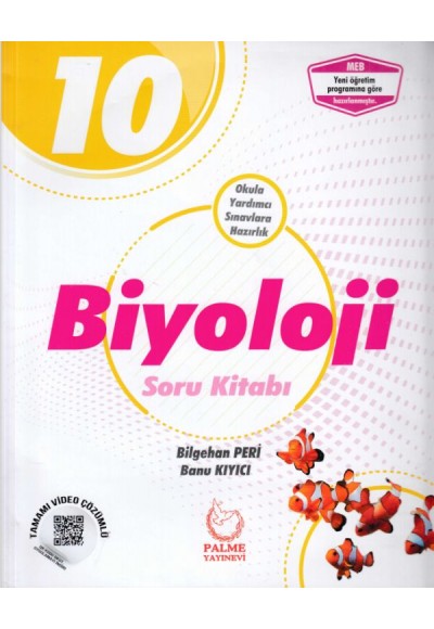 Palme 10. Sınıf Biyoloji Soru Kitabı (Yeni)