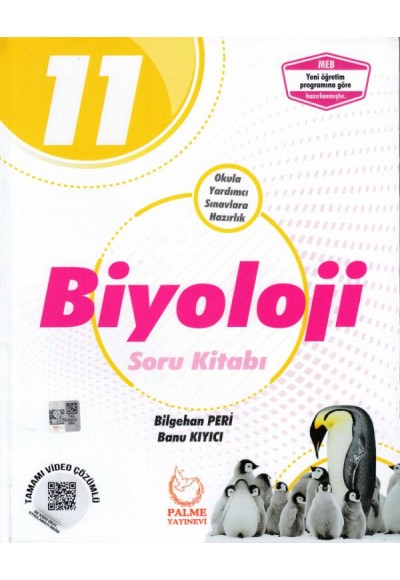 Palme 11.Sınıf Biyoloji Soru Kitabı (Yeni)