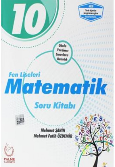 Palme 10.Sınıf Fen Liseleri Matematik Soru Kitabı (Yeni)