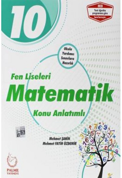 Palme 10.Sınıf Fen Liseleri Matematik Konu Anlatımlı (Yeni)