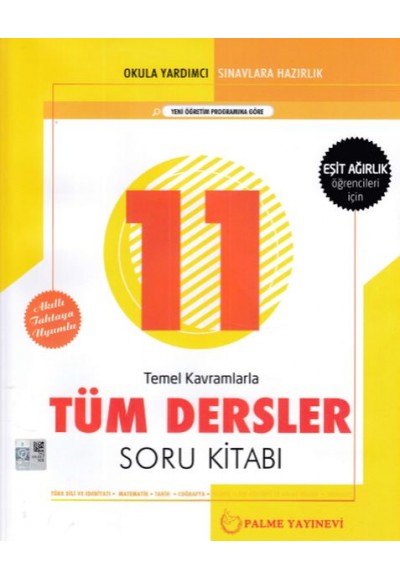 Palme 11. Sınıf Eşit Ağırlık Tüm Dersler Soru Bankası (Yeni)