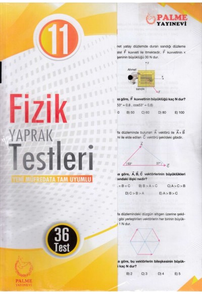 Palme 11. Sınıf Fizik Yaprak Test (Yeni)