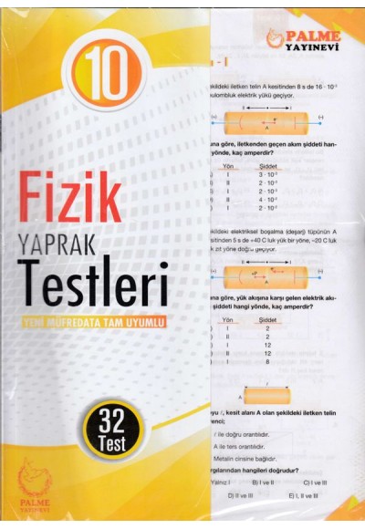 Palme 10. Sınıf Fizik Yaprak Test (Yeni)