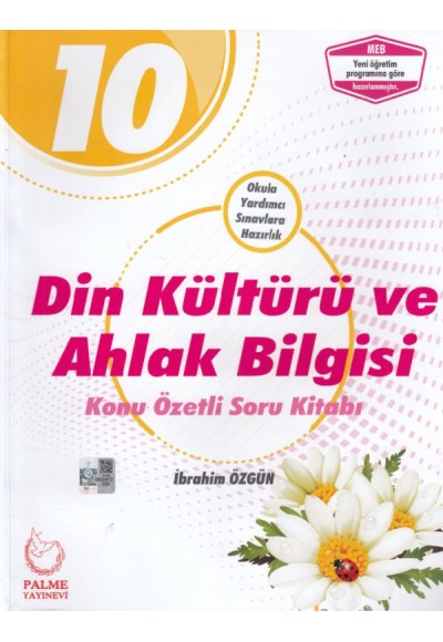 Palme 10. Sınıf Din Kültürü ve Ahlak Bilgisi Konu Özetli Soru Kitabı