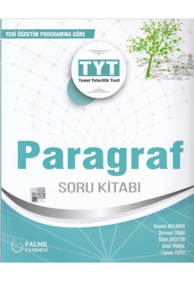 Palme YKS TYT Paragraf Soru Kitabı ( Yeni )