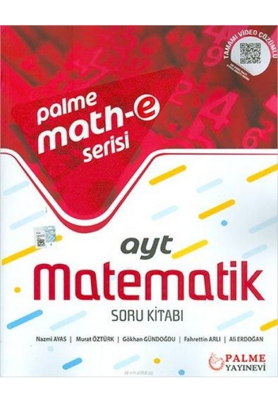 Palme AYT Matematik Soru Kitabı Math-e Serisi (Yeni)