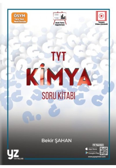 YZ Yayınları YKS TYT Kimya Soru Kitabı
