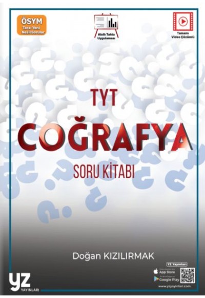 YZ Yayınları YKS TYT Coğrafya Soru Kitabı