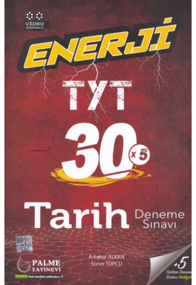 Palme 2021 Enerji TYT 30x5 Tarih Deneme Sınavı