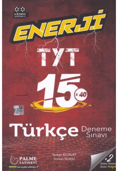 Palme 2021 Enerji TYT 15x40 Türkçe Deneme Sınavı