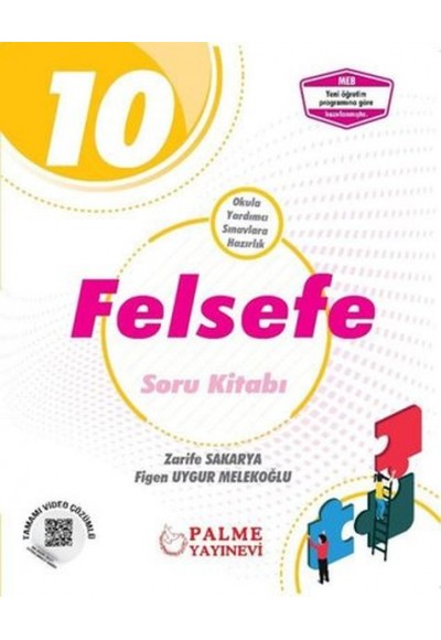 Palme 10.Sınıf Felsefe Soru Kitabı (Yeni)