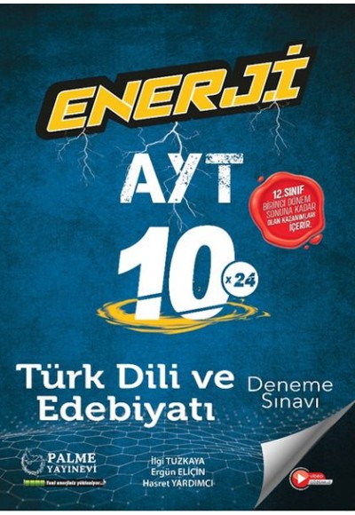 Palme Enerji Ayt Türk Dili Ve Edebiyatı 10 Deneme Sınavı