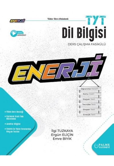 Palme Enerji Tyt Dil Bilgisi Ders Çalışma Fasilülü